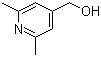 4-(羟基甲基)-2,6-二甲基吡啶分子结构 (CAS 18088-01-2)