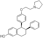 Lasofoxifene molecular structure (CAS 180916-16-9)