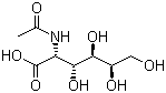 structure of CAS# 1811-31-0, N-Acetylgalactosamine