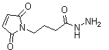 structure of CAS# 181148-01-6, 4-Maleimidobutyric acid hydrazide
