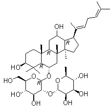 (20E)-Ginsenoside F4 molecular structure (CAS 181225-33-2)