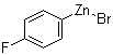 structure of CAS# 181705-93-1, 4-Fluorophenylzinc bromide