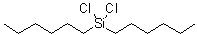 二己基二氯硅烷分子结构 (CAS 18204-93-8)