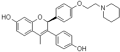 Acolbifene molecular structure (CAS 182167-02-8)