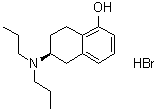 CAS # 182210-74-8, (6S)-6-(Dipropylamino)-5,6,7,8-tetrahydro-1-naphthalenol hydrobromide