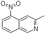 3-Methyl-5-nitroisoquinoline molecular structure (CAS 18222-17-8)