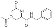CAS # 1822463-67-1, Lacosamide EP Impurity B, 2-Acetamido-3-(benzylamino)-3-oxopropyl acetate
