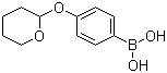 4-(2-Tetrahydropyranyloxy)phenylboronic acid molecular structure (CAS 182281-01-2)