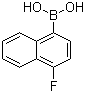 structure of CAS# 182344-25-8, 4-Fluoronaphtalene-1-boronic acid
