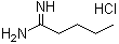 structure of CAS# 18257-46-0, Pentanamidine hydrochloride