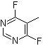 structure of CAS# 18260-64-5, 4,6-Difluoro-5-methylpyrimidine