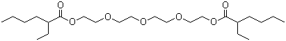 structure of CAS# 18268-70-7, 3,6,9-Trioxaundecamethylene bis(2-ethylhexanoate)