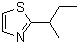 structure of CAS# 18277-27-5, 2-(1-Methylpropyl)-thiazole