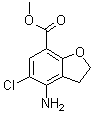 CAS 登录号：182808-04-4, 4-氨基-5-氯-2,3-二氢苯并呋喃-7-羧酸甲酯