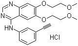 structure of CAS# 183319-69-9, Erlotinib hydrochloride