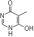 structure of CAS# 18337-63-8, 6-Hydroxy-5-methyl-4(1H)-pyrimidinone