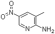 structure of CAS# 18344-51-9, 2-Amino-3-methyl-5-nitropyridine