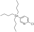 structure of CAS# 183545-05-3, 2-Chloro-5-(tributylstannyl)pyridine
