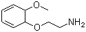 2-(2-Methoxyphenoxy)ethylamine molecular structure (CAS 1836-62-0)