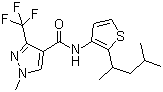 structure of CAS# 183675-82-3, Penthiopyrad