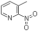 structure of CAS# 18368-73-5, 3-Methyl-2-nitropyridine