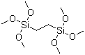 structure of CAS# 18406-41-2, 1,2-Bis(trimethoxysilyl)ethane