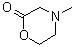 structure of CAS# 18424-96-9, 5,6-Dihydro-4-methyl-4H-1,4-oxazin-2(3H)-one