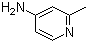 structure of CAS# 18437-58-6, 4-Amino-2-picoline