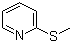 structure of CAS# 18438-38-5, 2-Methylthiopyridine