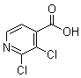 2,3-Dichloroisonicotinic acid molecular structure (CAS 184416-84-0)