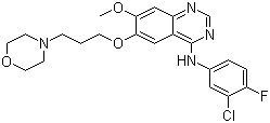 structure of CAS# 184475-35-2, Gefitinib