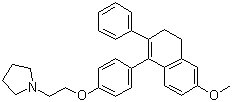 structure of CAS# 1845-11-0, Nafoxidine
