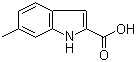 structure of CAS# 18474-59-4, 6-Methyl-1H-indole-2-carboxylic acid