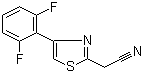 CAS # 184839-29-0, 2-Cyanomethyl-4-(2,6-difluorophenyl)thiazole