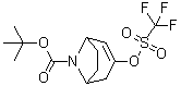 CAS # 185099-68-7, tert-Butyl 3-[[(trifluoromethyl)sulfonyl]oxy]-8-azabicyclo[3.2.1]oct-3-ene-8-carboxylate