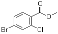 CAS # 185312-82-7, 4-Bromo-2-chlorobenzoic acid methyl ester, Methyl 4-bromo-2-chlorobenzoate