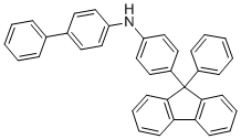 CAS # 1853122-02-7, N-(4-(9-Phenyl-9H-fluoren-9-yl)phenyl)-[1,1'-biphenyl]-4-amine