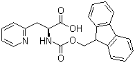 Fmoc-L-3-(2-pyridyl)alanine molecular structure (CAS 185379-40-2)