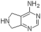 structure of CAS# 1854-42-8, 4-Amino-6,7-dihydro-5H-pyrrolo[3,4-d]pyrimidine