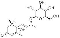 Corchoionoside C分子结构 (CAS 185414-25-9)