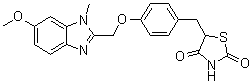 CAS 登录号：185428-18-6, 利格列酮