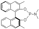 structure of CAS# 185449-86-9, (11bS)-N,N,2,6-四甲基联萘并[2,1-d:1',2'-f][1,3,2]二氧磷杂七环-4-胺