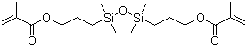 structure of CAS# 18547-93-8, 1,3-Bis(3-methacryloxypropyl)tetramethyldisiloxane
