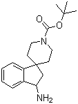 CAS # 185527-11-1, tert-Butyl 3-amino-2,3-dihydro-1'H-spiro[indene-1,4'-piperidine]-1'-carboxylate