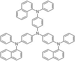 CAS 登录号：185690-39-5, 4,4',4"-三(N-(1-萘基)-N-苯基氨基)三苯胺