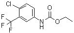 N-[4-Chloro-3-(trifluoromethyl)phenyl]carbamic acid ethyl ester molecular structure (CAS 18585-06-3)
