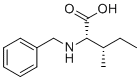 structure of CAS# 1859-49-0, (2S,3S)-2-(苄基氨基)-3-甲基戊酸