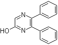 structure of CAS# 18591-57-6, 5,6-Diphenyl-2-hydroxypyrazine