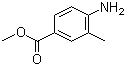 structure of CAS# 18595-14-7, 4-氨基-3-甲基苯甲酸甲酯
