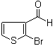 2-溴-3-噻吩甲醛分子结构 (CAS 1860-99-7)